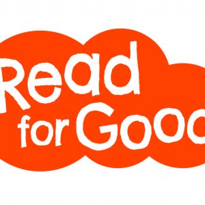 Read for Good logo in an orange cloud.